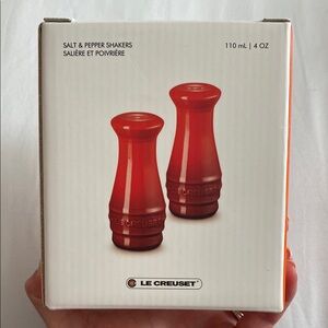 Le Creuset Cherry Red Salt & Pepper Set